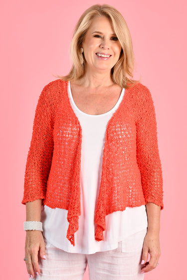 VBLJ068 - AMELIA KNIT JACKET - MELON