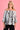 VBLT113 - ROUCHED BELL SLEEVE TOP - BLACK SNAKE