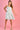 VGLD086 - MARGOT WIDE STRAP DRESS - TROPICAL FIESTA SAGE/WHITE