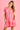 VGLD219 - CAP SLEEVE BUTTON DRESS - SEASIDE PINK