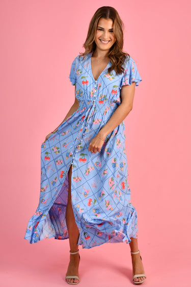 VGLD239 - GIGI MAXI DRESS - BOWS & BLOOMS