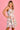 VGLD333 - KYRA SHORT DRESS - POSITANO PICNIC SOFT PINK
