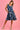 VGLD693 - MAUI THICK STRAP DRESS - TROPICAL FIESTA NAVY