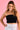 VGLT086L - LONG ROUCHED BANDEAU TOP - BLACK