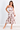 VGLD700 - ELLIE MIDI DRESS - COCOA HIBISCUS CREAM
