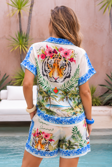 VLST520 (26235) - SORRENTO SHIRT - AMALFI JUNGLE